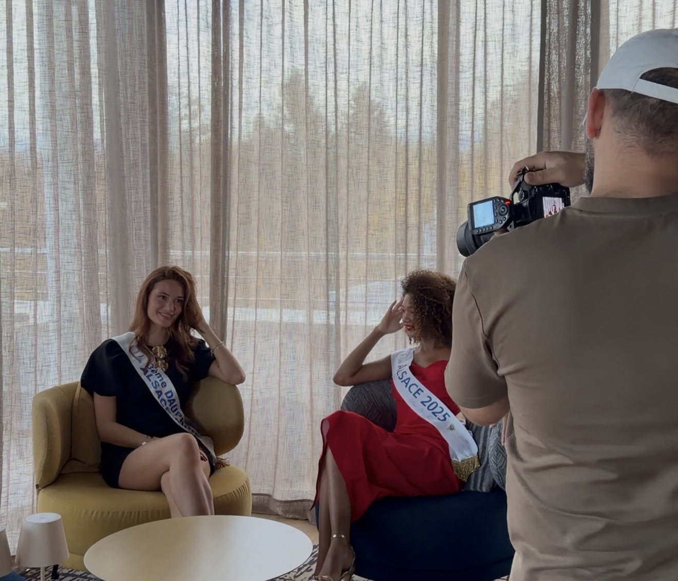 Backstage shooting à l'hôtel Nouri !