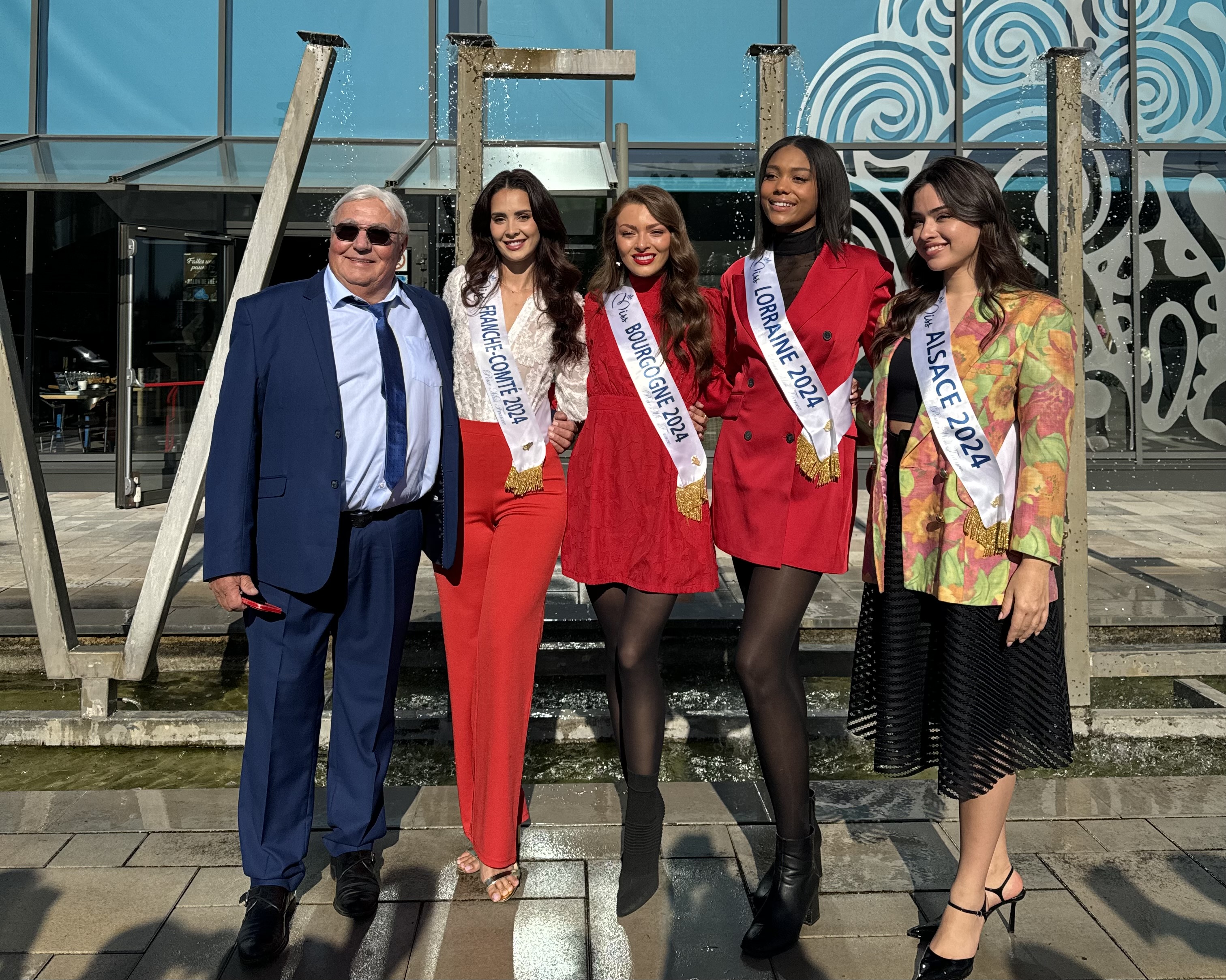 En visite chez Velleminfroy avec les Miss Régionales