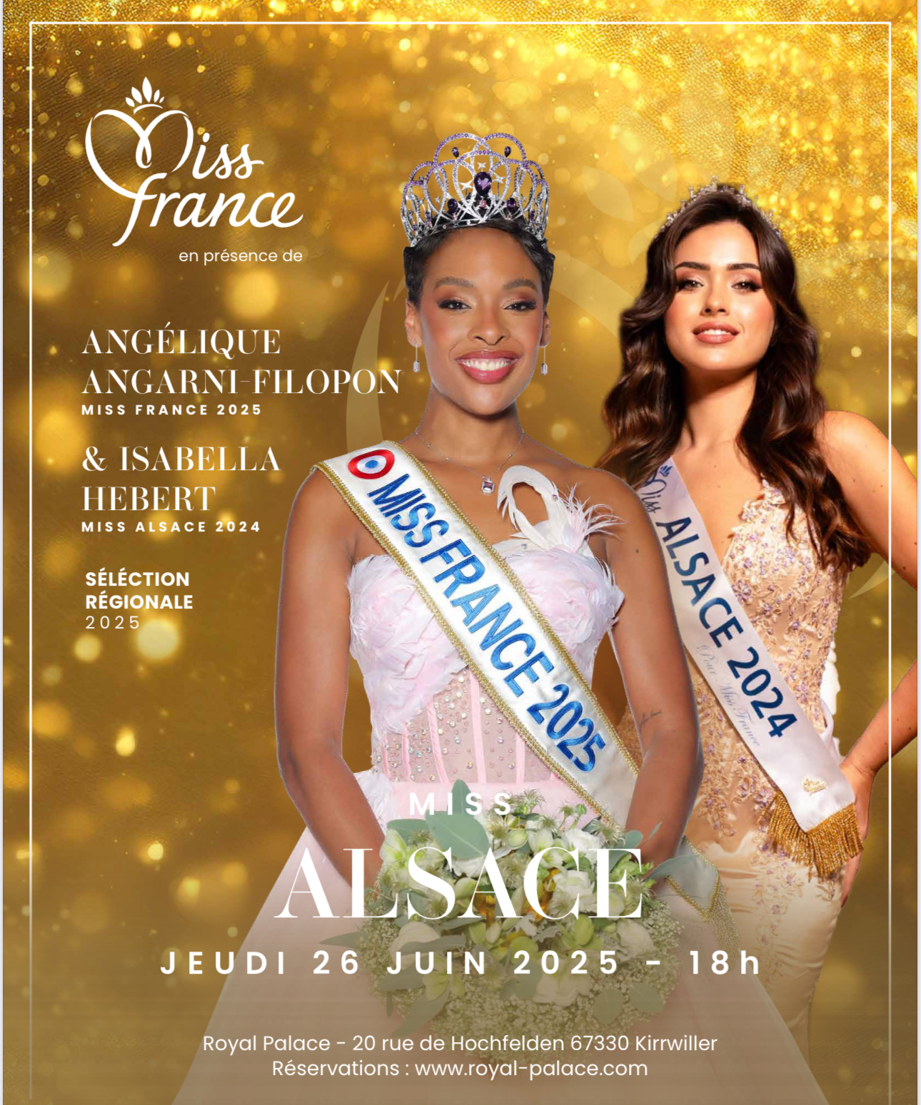 Ouverture de la billetterie Miss Alsace 2025